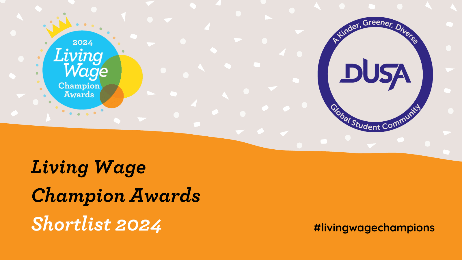 Living Wage Champion Awards